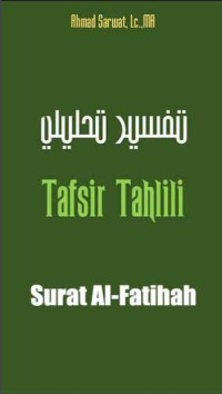Tafsir Surat Al-Fatihah