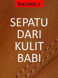 Sepatu dari Kulit Babi